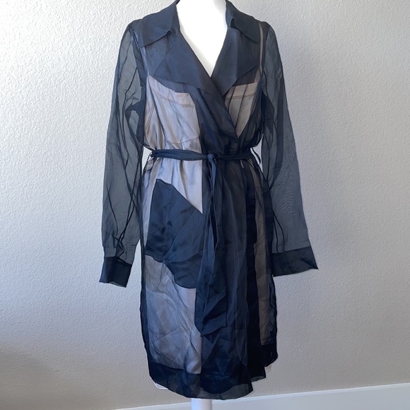 Maison Margiela 1 sheer black coat No offers please price firm Size 42 Italian - Picture 14 of 17
